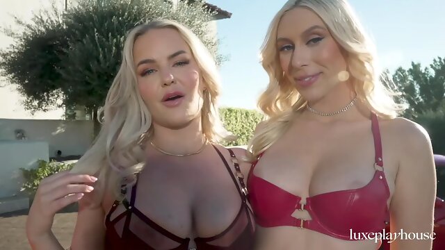 Seth Gamble, Slimthick Vic And Kay Lovely - Sexy Blonde Duo And Slimthicc Vic Get Railed On The Hood Of A Race Car