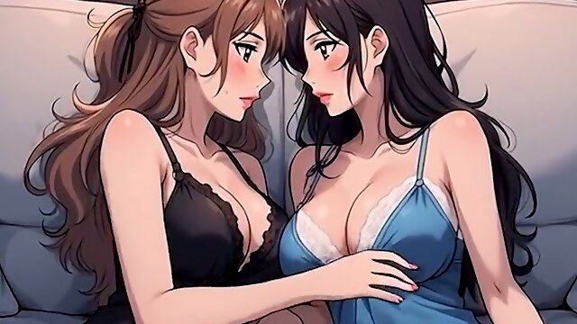 AI Anime Hentai Uncensored, Uncensored flick of 18 yr old Teen Hentai MILF, 3D Hentai animation on closeup by Kiidzy Animates