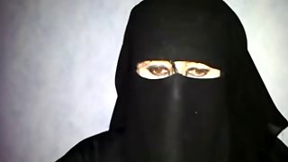My eyes in niqab