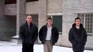 Russian Gangbang, Mature Gangbang