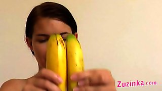 Banana insertion show and tell