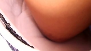 Downblouse public videos showing yummy nipples.