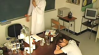 Hot Japanese schoolgirl got fucked by a pervy doctor