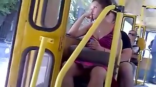 Bus Upskirt