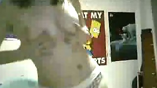 Masturbation on webcam
