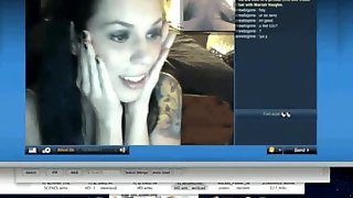 Webcam Big Dick Reaction