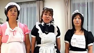 Crazy Japanese granny sex