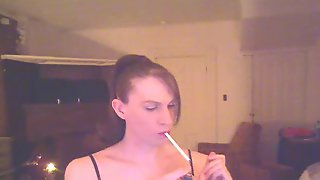 Smoking Compilation, Audrey Smoking