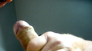 68 yrold Grandpa #139 mature cum close closeup wank uncut