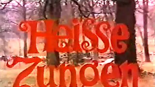 German Gangbang, 1980 Vintage, Heisse Zungen