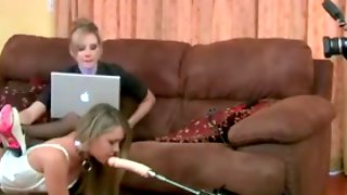 Mom Not Her Daughter Stockings Machine And Strapon Fuck