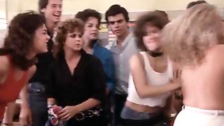 Suzee Slater,Various Actresses,Linnea Quigley,Rebecca Perle,Linda Blair in Savage Streets (1984)