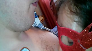 Mom And Step Son having sex and Creampie