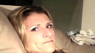 Insane prostitute chats with cameraman
