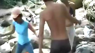 Collage Angels N Lads Outdoor Group Sex