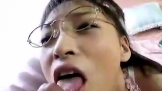 Slut Glasses Creampie