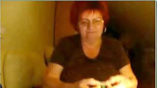 Granny Webcam Solo, French Granny