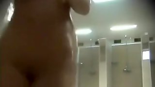 Public Russian bathroom is the paradise for voyeur fetishists