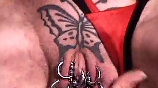 SUPER Ugly Pierced FRENCH GRANNY Fisted