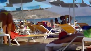 Greek voyeur beach