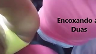 Encoxada 261: Rubbing my Cock Up To girls Asses