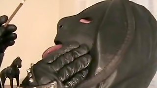 The Leather Domina - Smoking Fetish - Human Ashtray