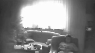 Spycam caught my mother masturbating in living room