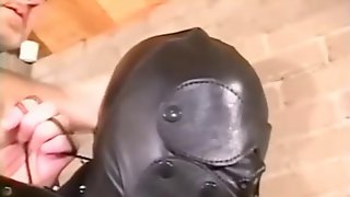Leather Hood Bondage, Leather Bdsm, Mask