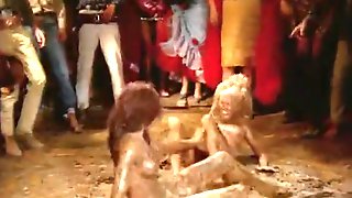Brothel Chicks Catfight in the Mud (1960s Vintage)