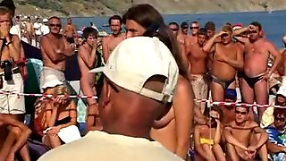 Beach Voyeur, Russian Nudist Camp