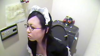 Japanese Voyeur Masturbation, Spy Masturbation, Toilet Spy, Hidden Toilet Cam