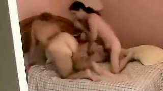 Hotel rooms camera recorded hardcore sex of a young couple