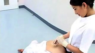 Nurse knob patient