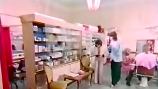 Classic sex tape with a hot orgy at the barbershop