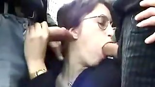 French woman loves sucks and fucking in public