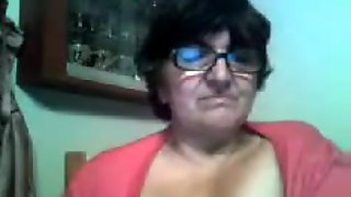 Granny Stripping Solo, Strip Webcam