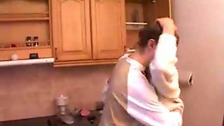 A russian boy fuck his mother