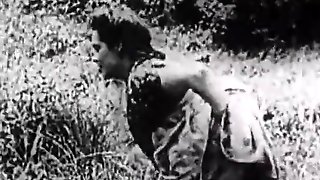 Hard Sex in Green Meadow (1930s Vintage)