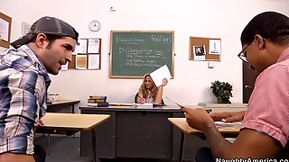 Mature Teacher Facial