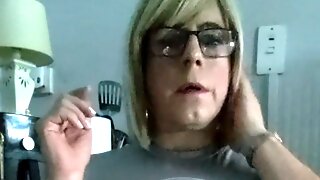 Crossdresser Smoking