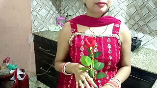 Indian desi saara bhabhi teach how to celebrate valentines day with devar ji super hot and rompy hardcore fuck rough sex tight fuckbox