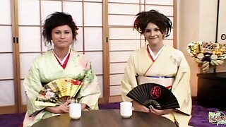 Japanischer Vierer, Brustwarzen, Orgie, Flotter Vierer