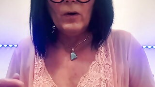 Mature Shemale Solo Cum