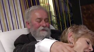 Old Couple And Young