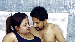 Hot Indian Bhabhi black saree fucked rough by husbend hindi audio