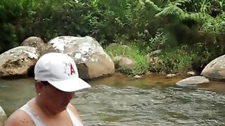 Looking for where to fuck in the river