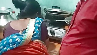 Indian desi wife When cooking have a sex hasband