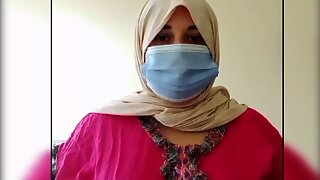 Hijab Solo, Arab Girl Solo, Webcam Solo, Masturbation