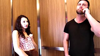 Public Elevator Fuck Jordan