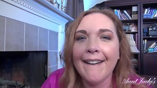 Aunt Judy Handjob